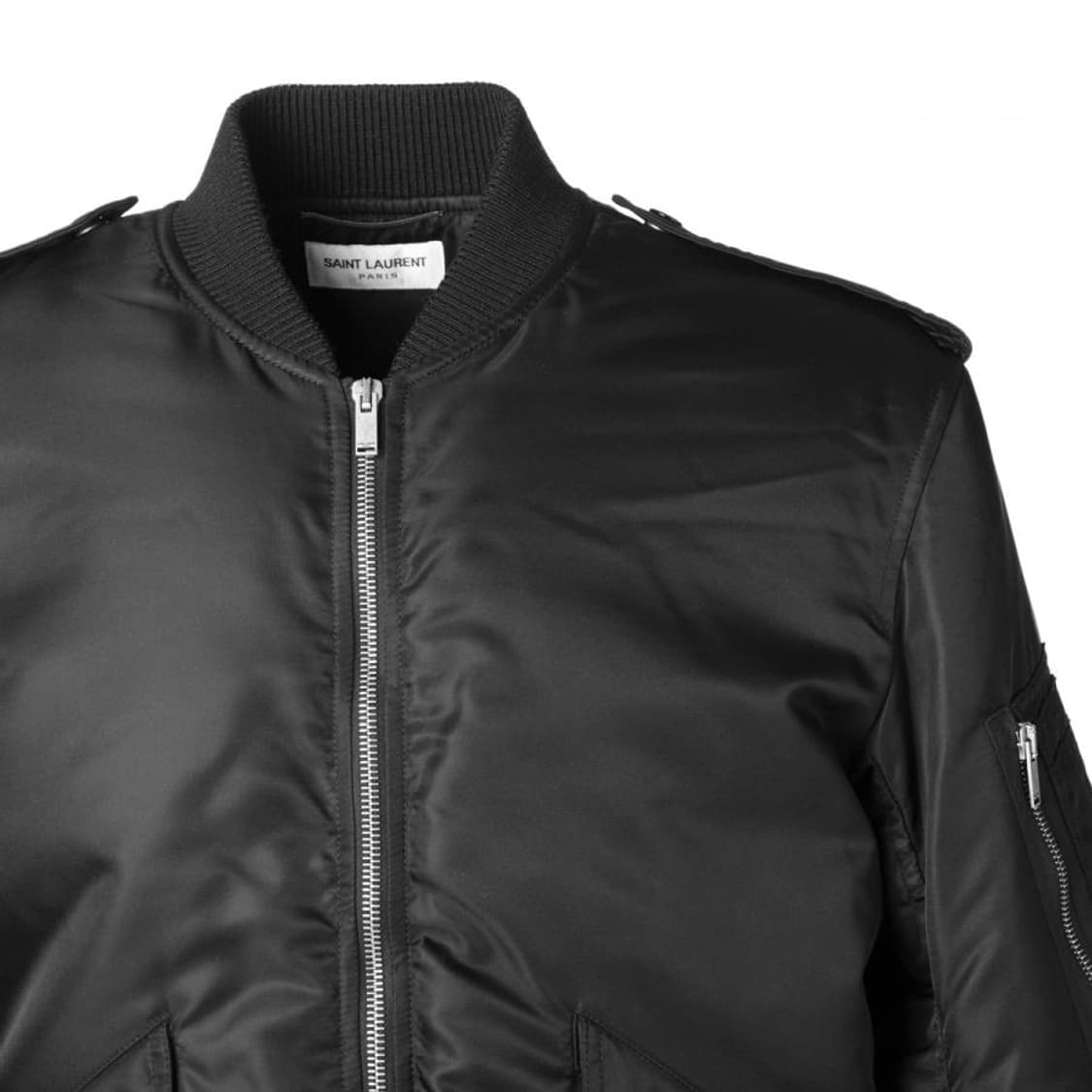 [52] 생로랑 나일론 봄버 ma1 플라이트 자켓 항공점퍼 상품이미지3