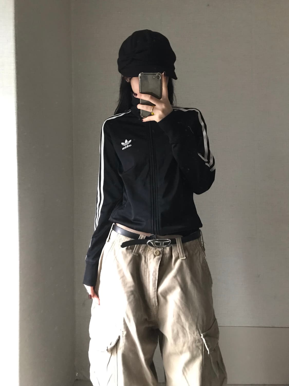 아디다스 블랙 슬림핏 져지 상품이미지1