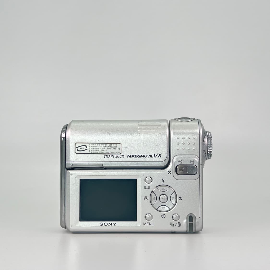 소니 사이버샷 Sony Cyber-shot DSC-F88 실버 상품이미지5