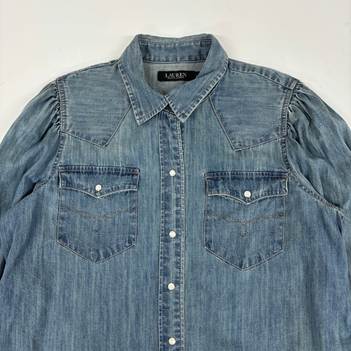 폴로 블랙라벨 데님 셔츠 상품이미지5