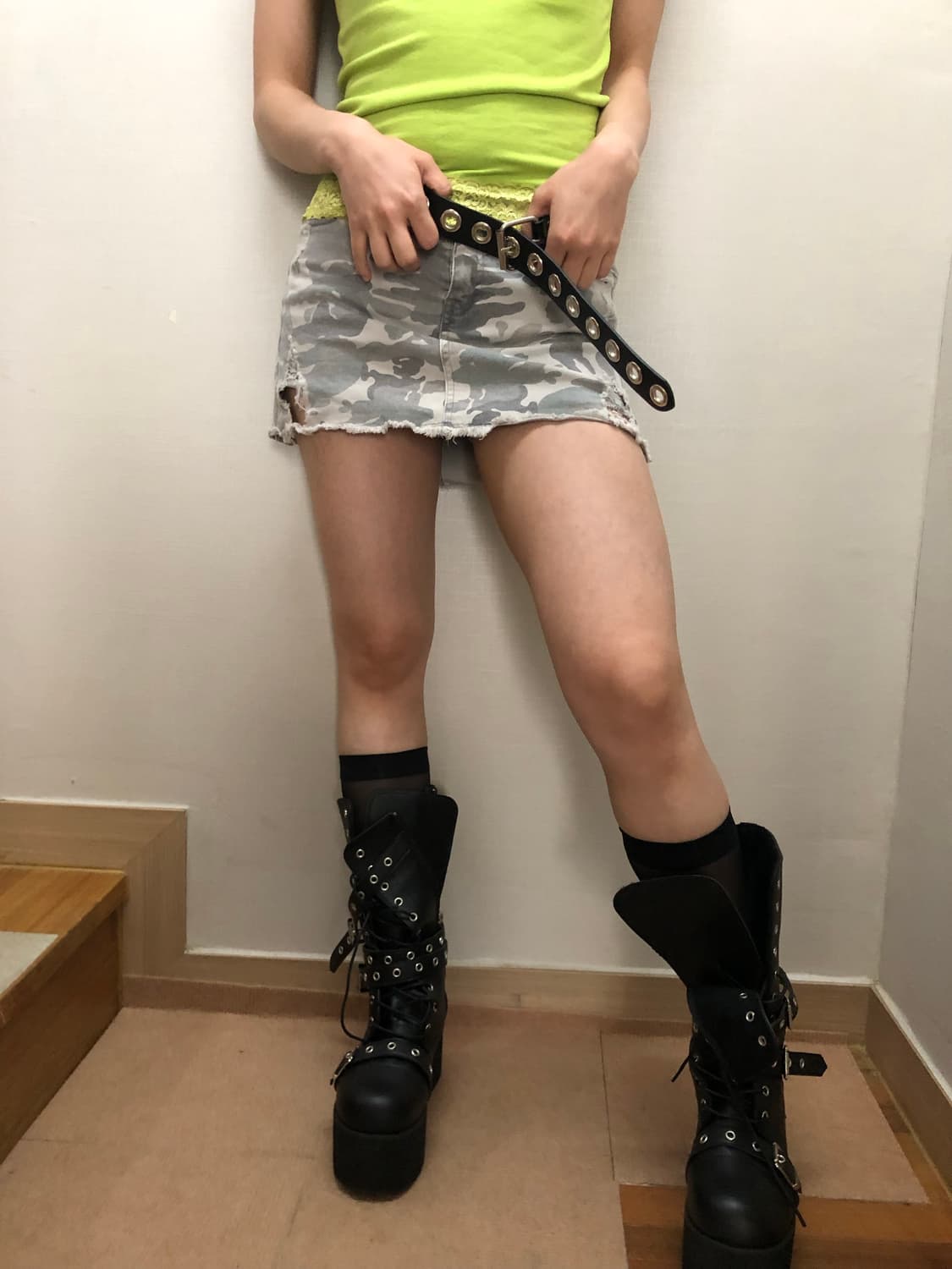 빈티지 펑크 코디셋 상품이미지5