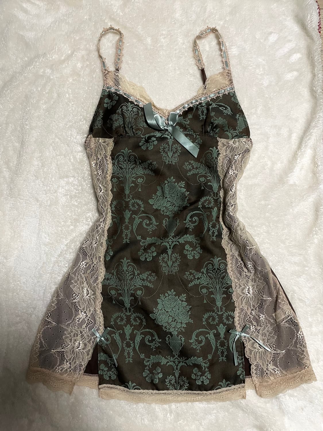 Eblin lace sleeves mini dress 상품이미지1