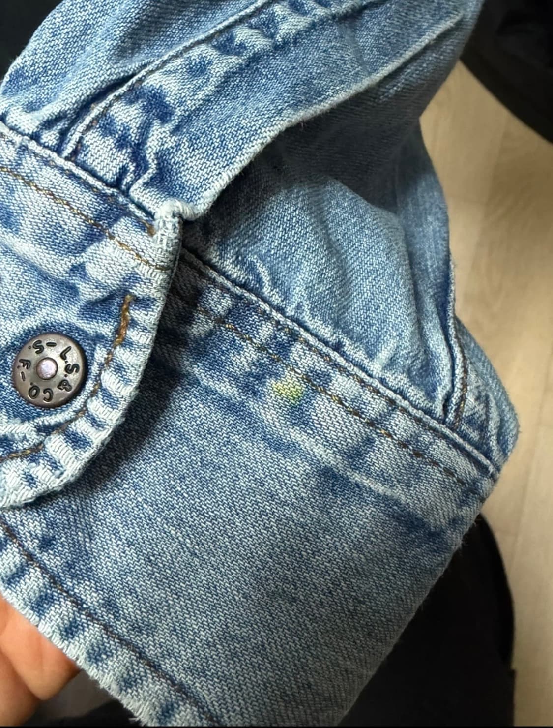 리바이스 웨스턴 데님 셔츠 상품이미지3