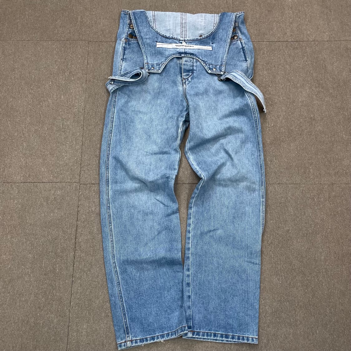 90s 마리떼프랑소와 저버 데님 오버롤  상품이미지5
