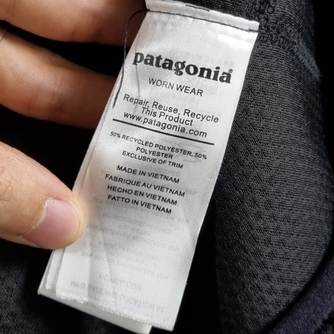 파타고니아 레트로X 후리스 블랙 상품이미지6