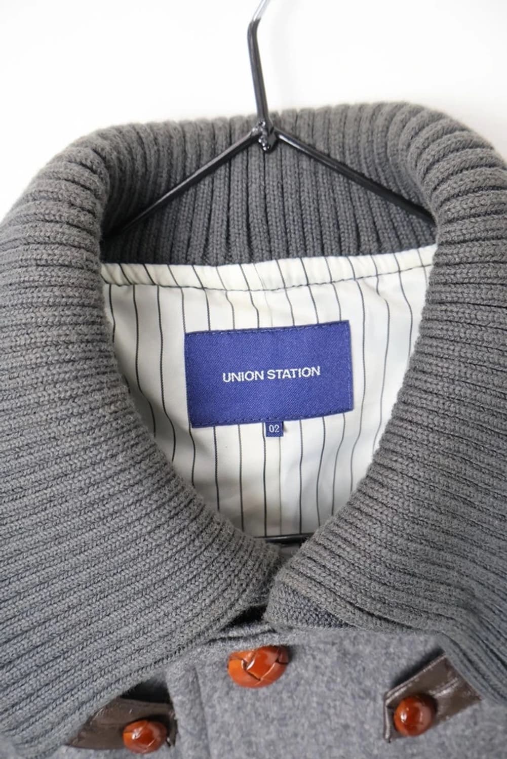 Union Station Knit Collar Blend Jacket 상품이미지3