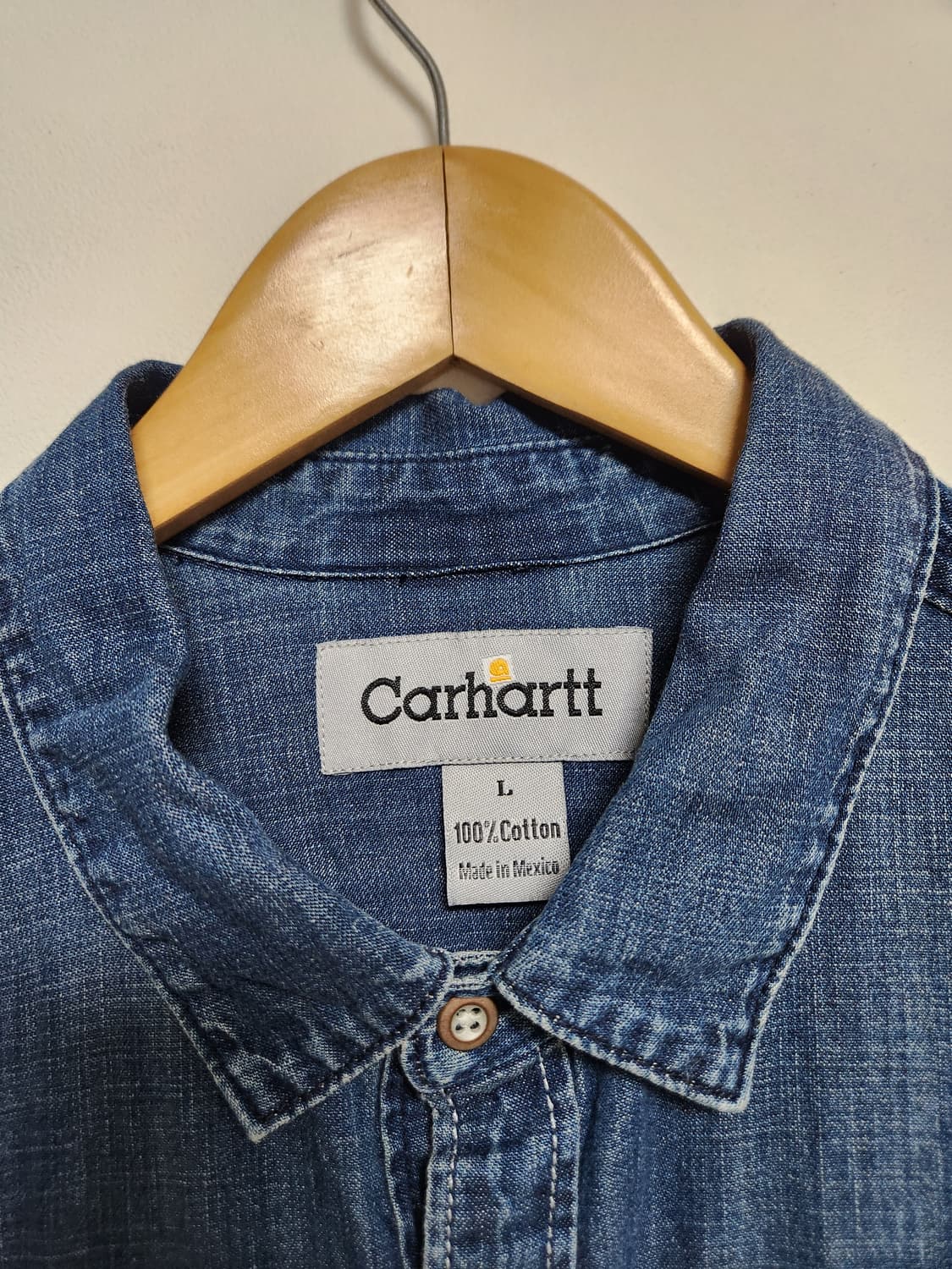 칼하트Carhartt 데님 셔츠 L - S200 상품이미지5