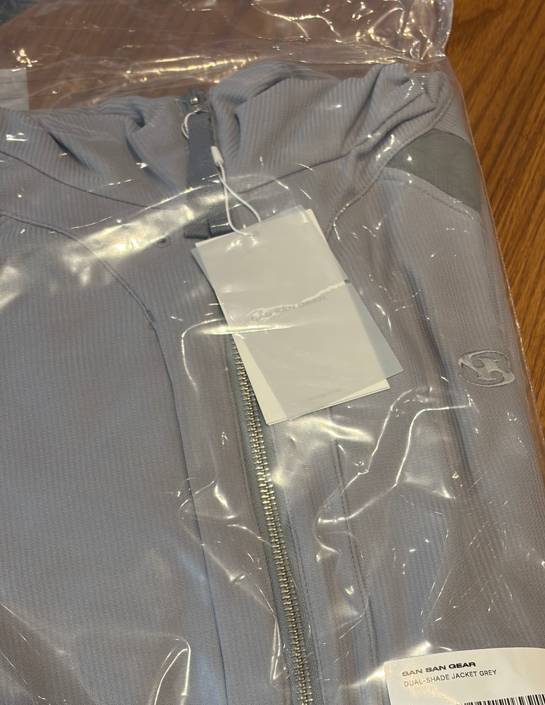 1 2 3 4 산산기어 듀얼 쉐이드 자켓 그레이 미개봉 새제품 판매 상품이미지1