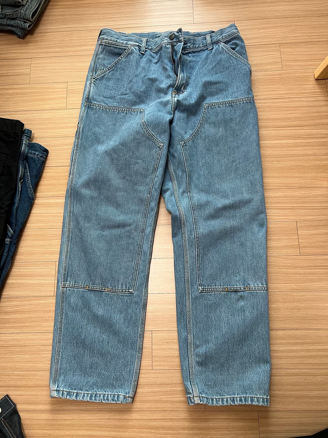 칼하트WIP 스미스 더블니 팬츠 블루(칼하트 더블니 34x32) 상품이미지6