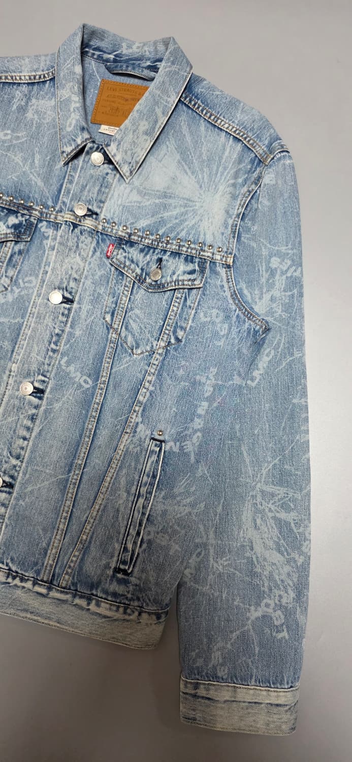 리바이스 X 엘엠씨 트러커자켓 (L) LEVIS 데님자켓 상품이미지4