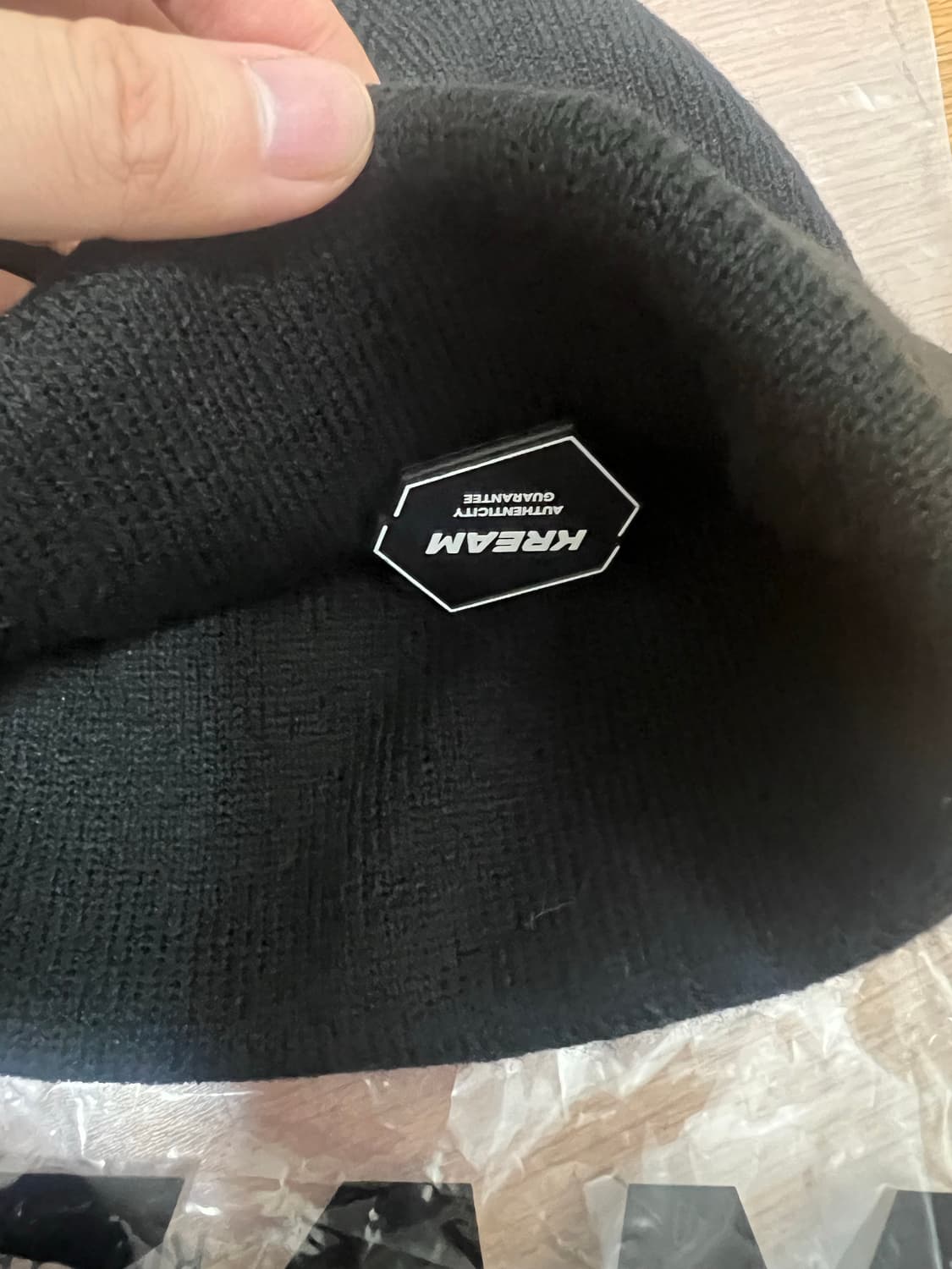 스투시 빅 스탁 커프 비니 블랙 상품이미지3