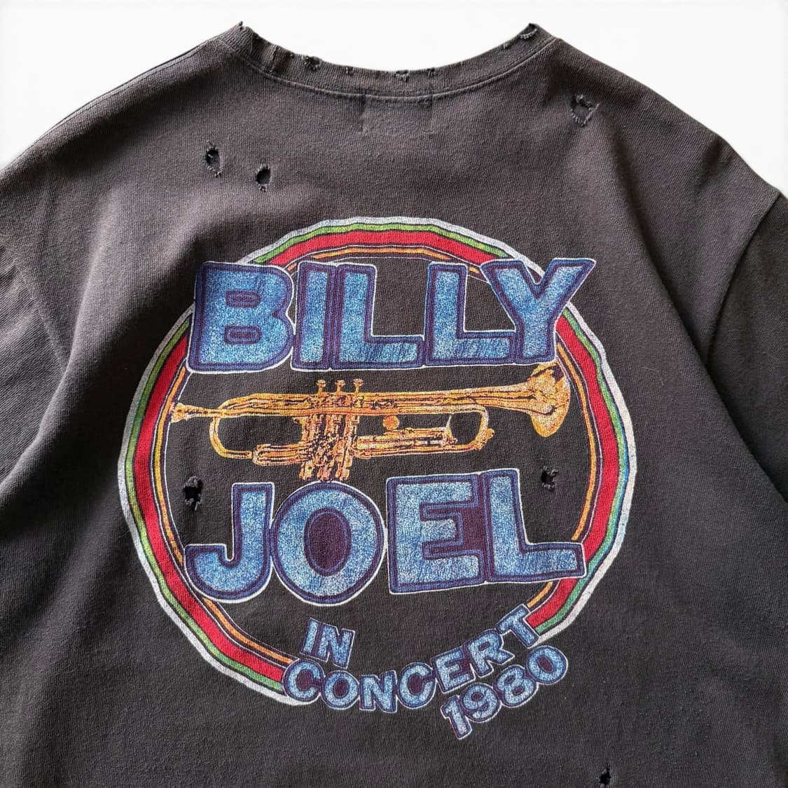 Billy Joel Live 1980 Distressed T-Shirt 상품이미지7