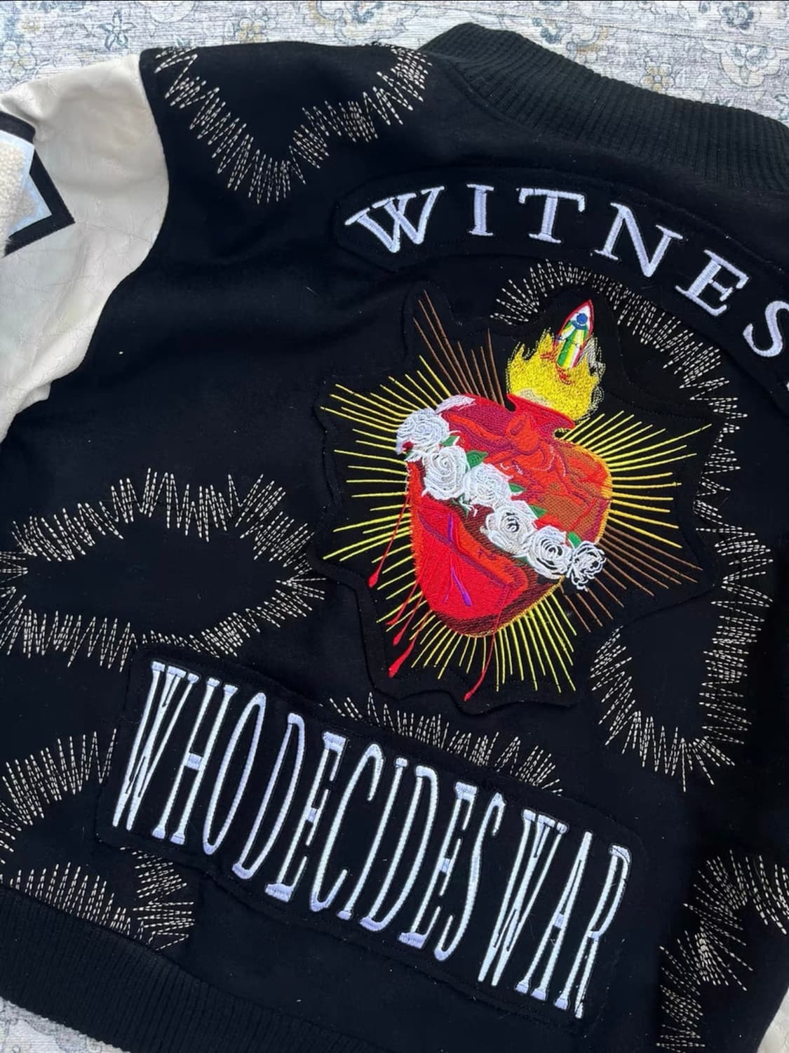 Who Decides War VARSITY JACKET 상품이미지8