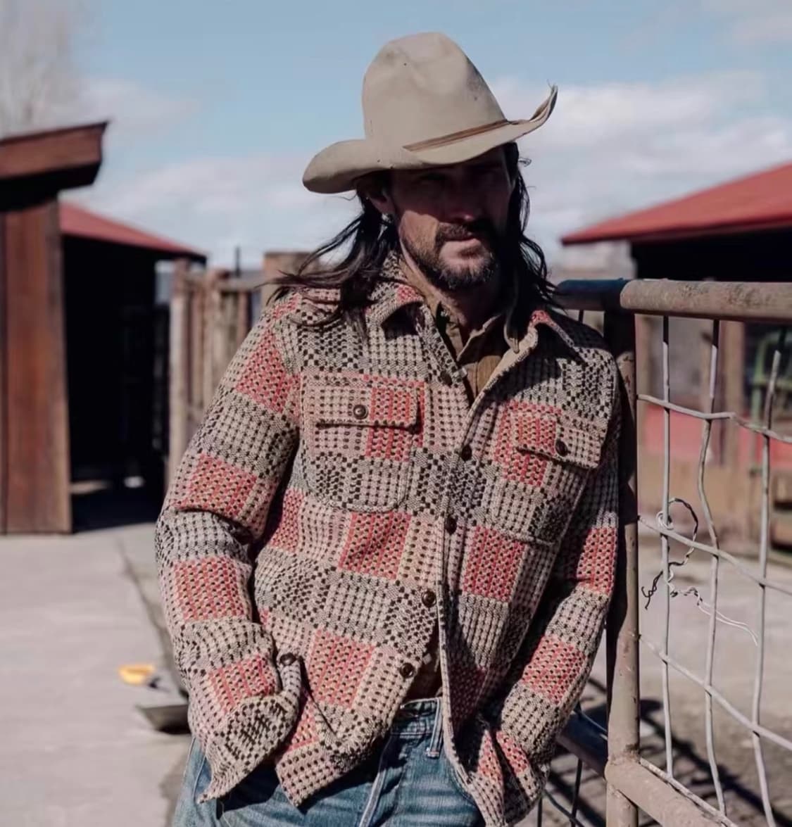 rrl 울자카드 셔츠 자켓 XL 상품이미지1