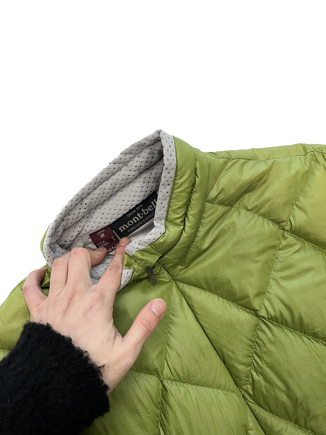 몽벨 재팬 다이아몬드 경량 패딩 상품이미지2