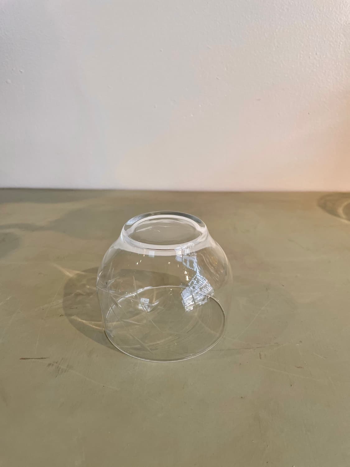 빈티지 일본 핸드컷 크리스탈 잔 2pcs 상품이미지5