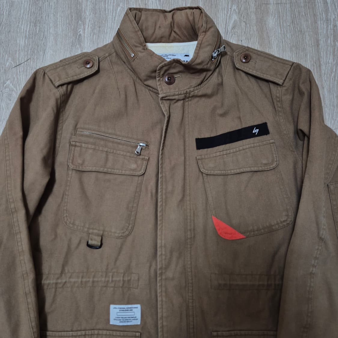 라이풀 와펜 밀리터리 야상 워크자켓 L(100) 상품이미지2