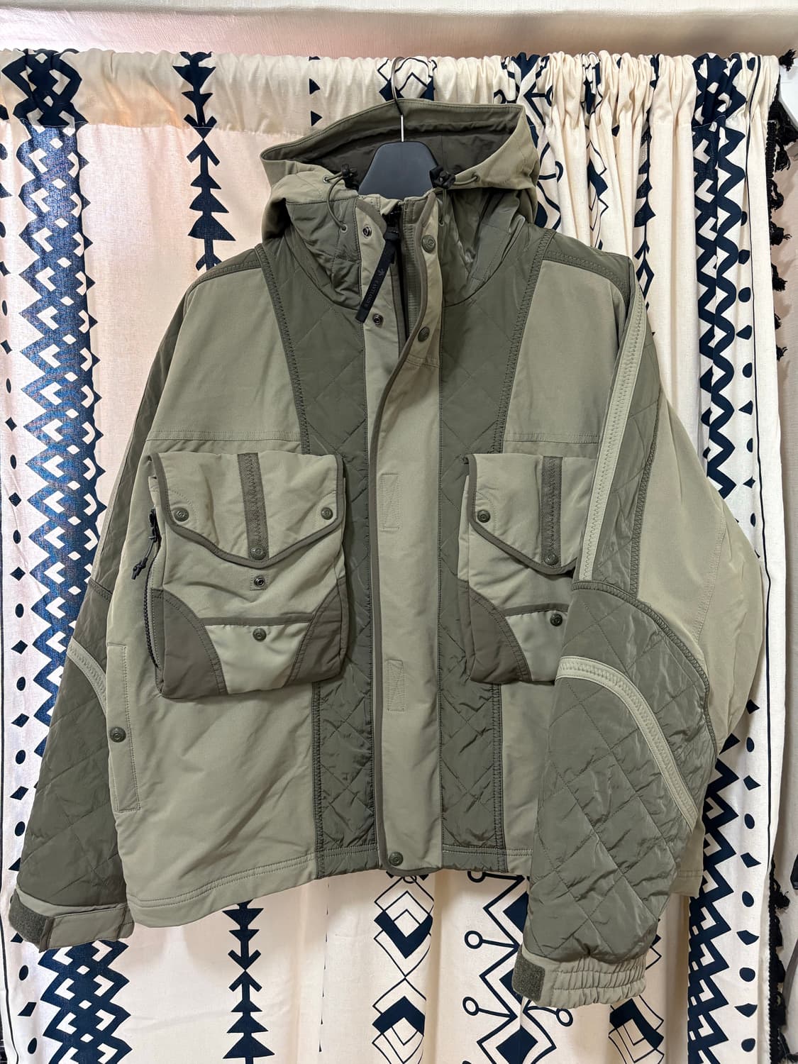 이스트로그x데상트 퀄팅자켓 M,L사이즈 보유 상품이미지7