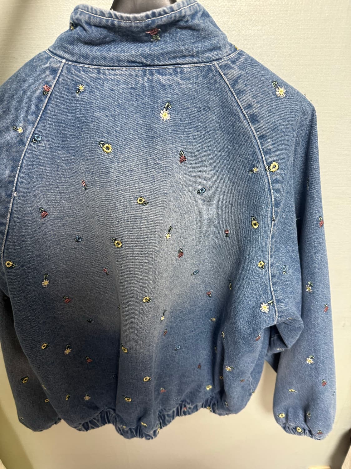 위캔더스 FLORAL DENIM JACKET M 상품이미지4
