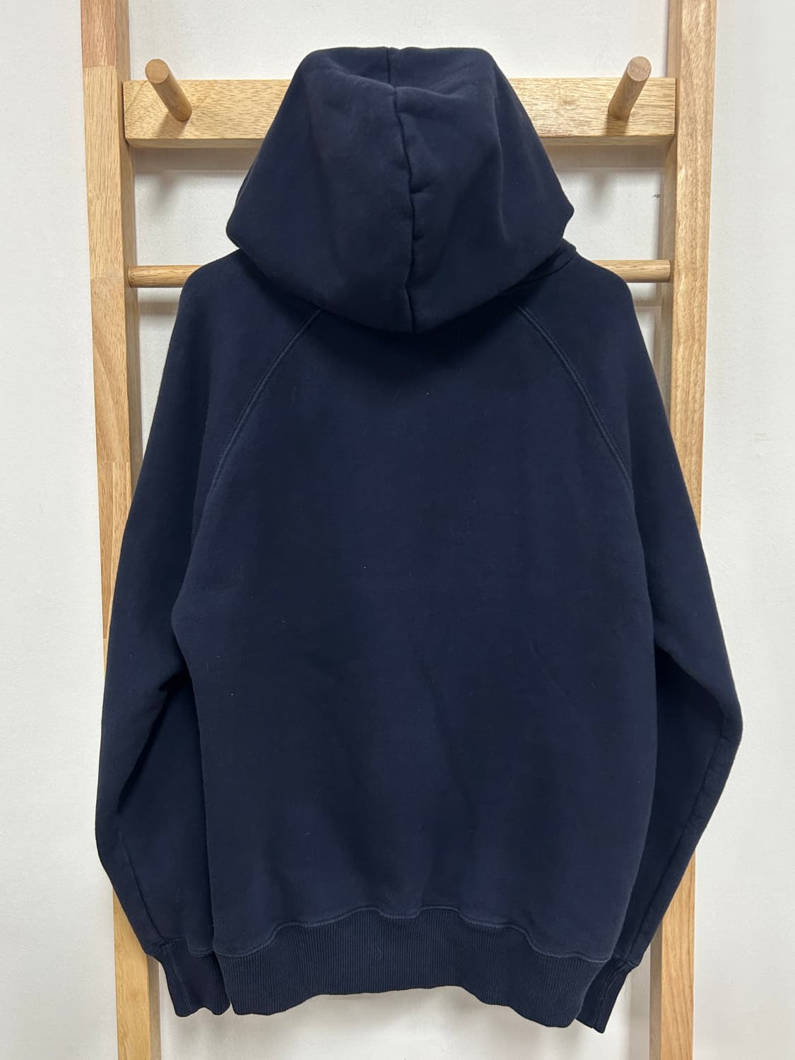 프레드페리 월계수 빅로고 후드티 네이비 상품이미지4