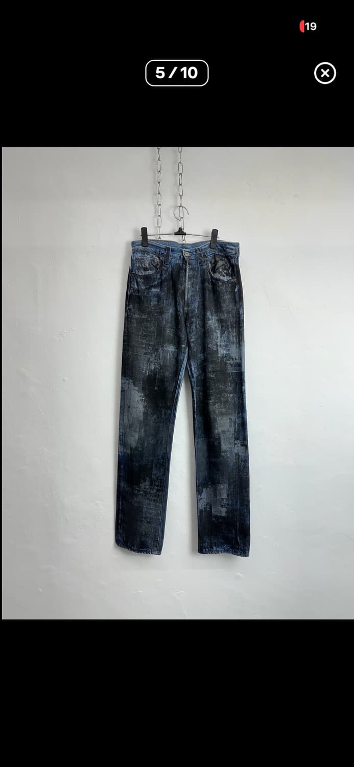 Levi's 80s 501 Archipram Custom Silkscre 상품이미지5