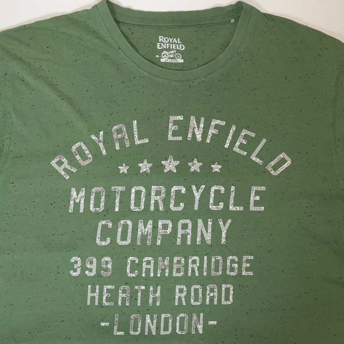 [ROYAL ENFIELD] Speckle Graphic T-Shirt 상품이미지2