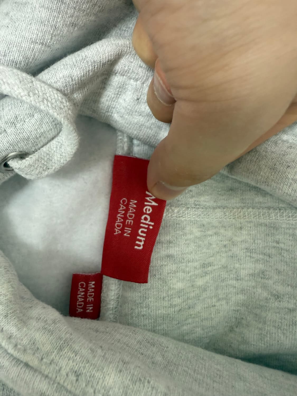 [M]슈프림 카모 박스로고 애쉬그레이 후드 상품이미지7