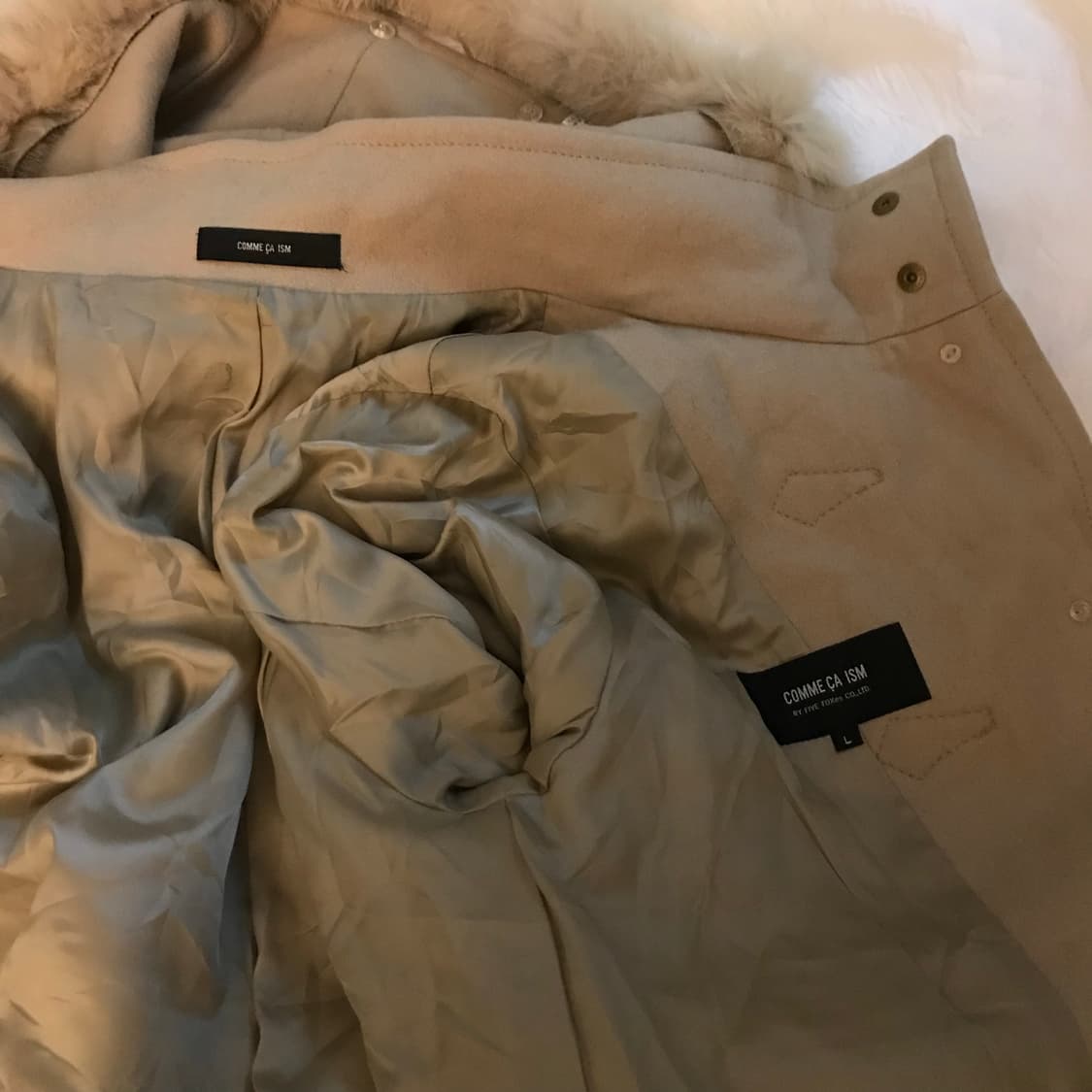 Comme Ca Ism 울 토클 코트 상품이미지6