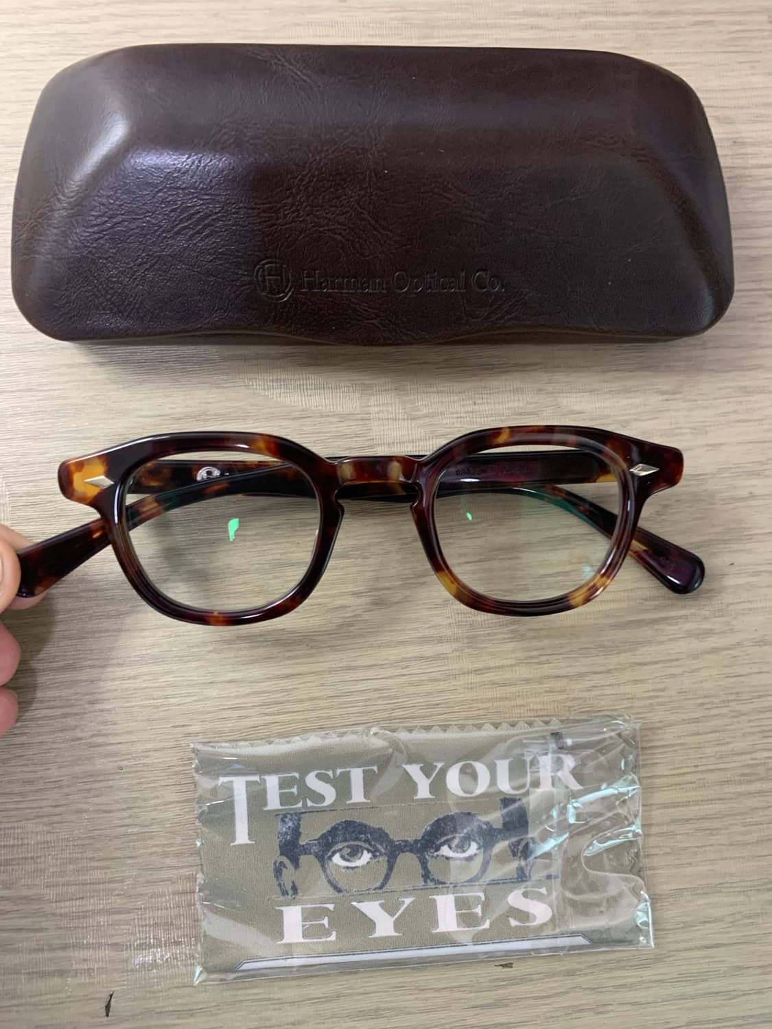 [44] 하만옵티컬 월리스 딥앰버 변색렌즈 상품이미지2