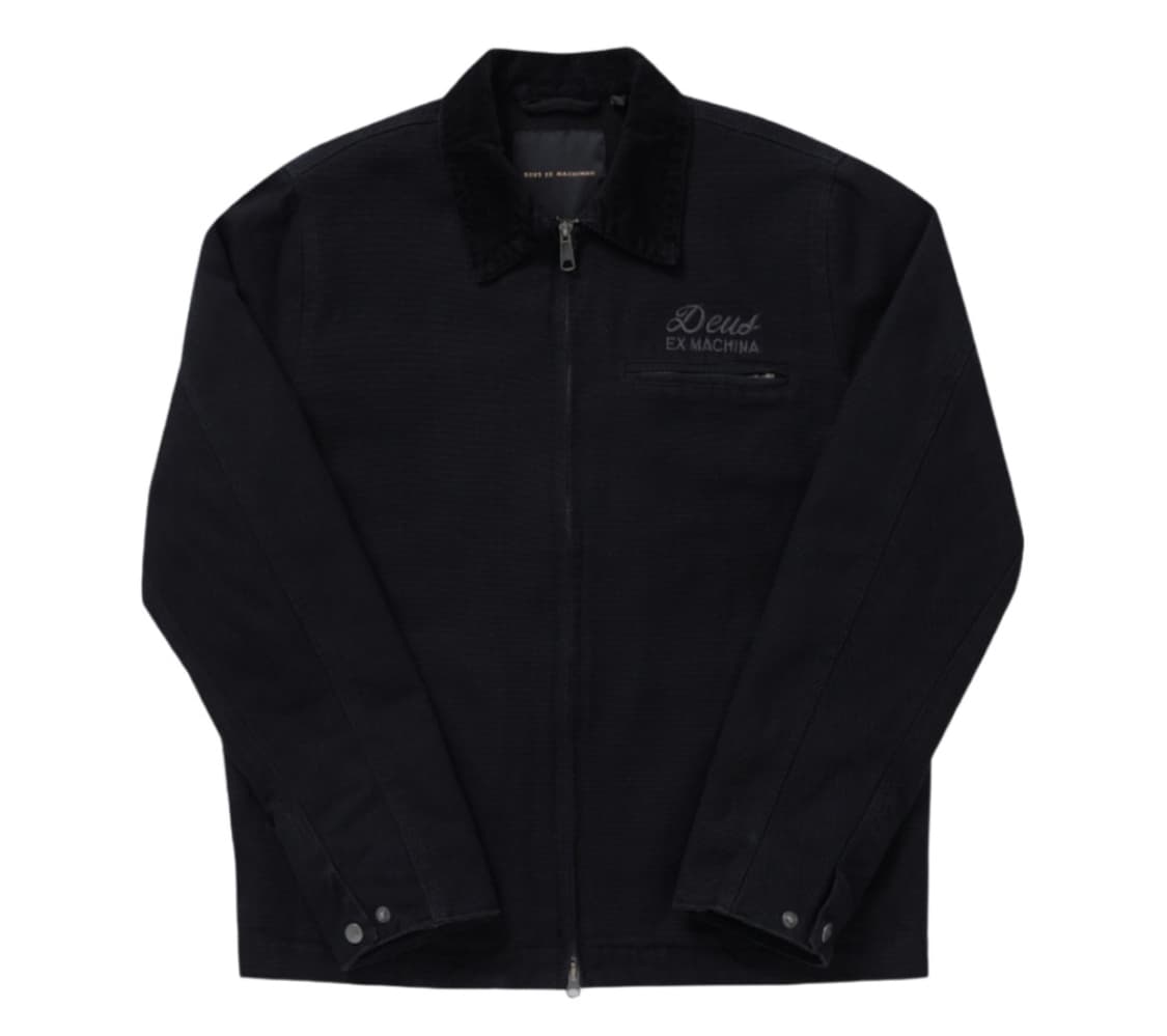 데우스 엑스 마키나 어드레스 워크웨어 자켓 블랙 상품이미지2