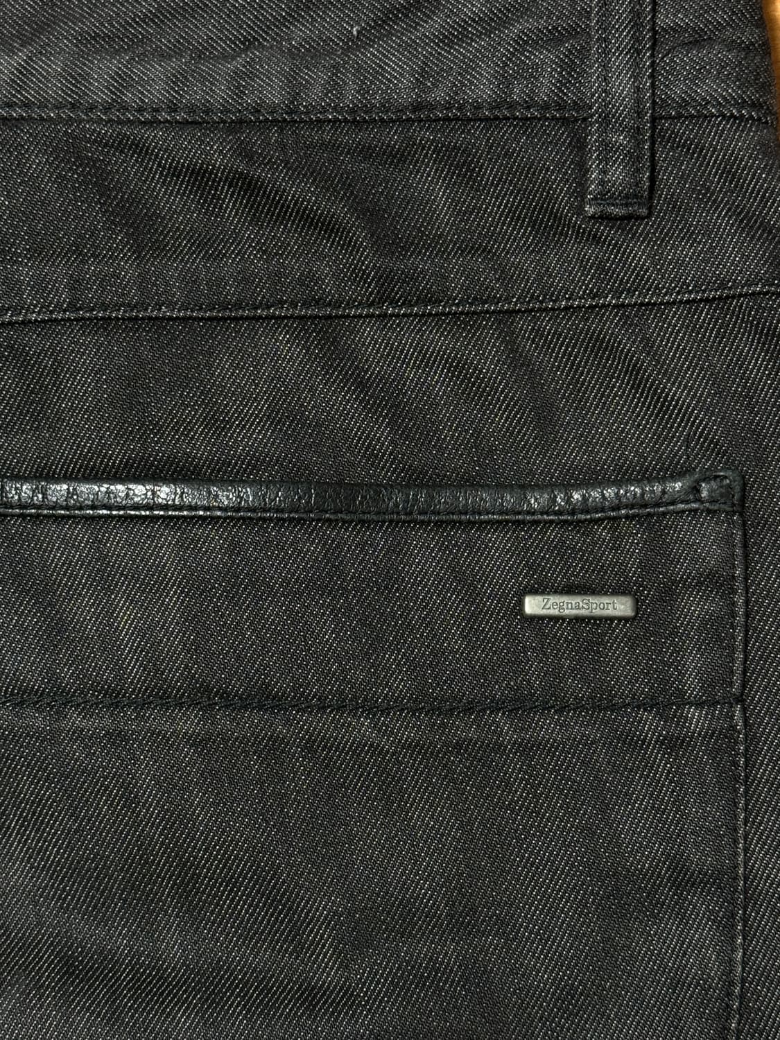 Zegna Sport - Leather Trim Denim 상품이미지9