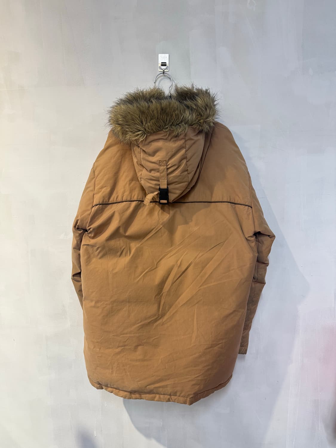 폴로 베이지 퍼 패딩 상품이미지4