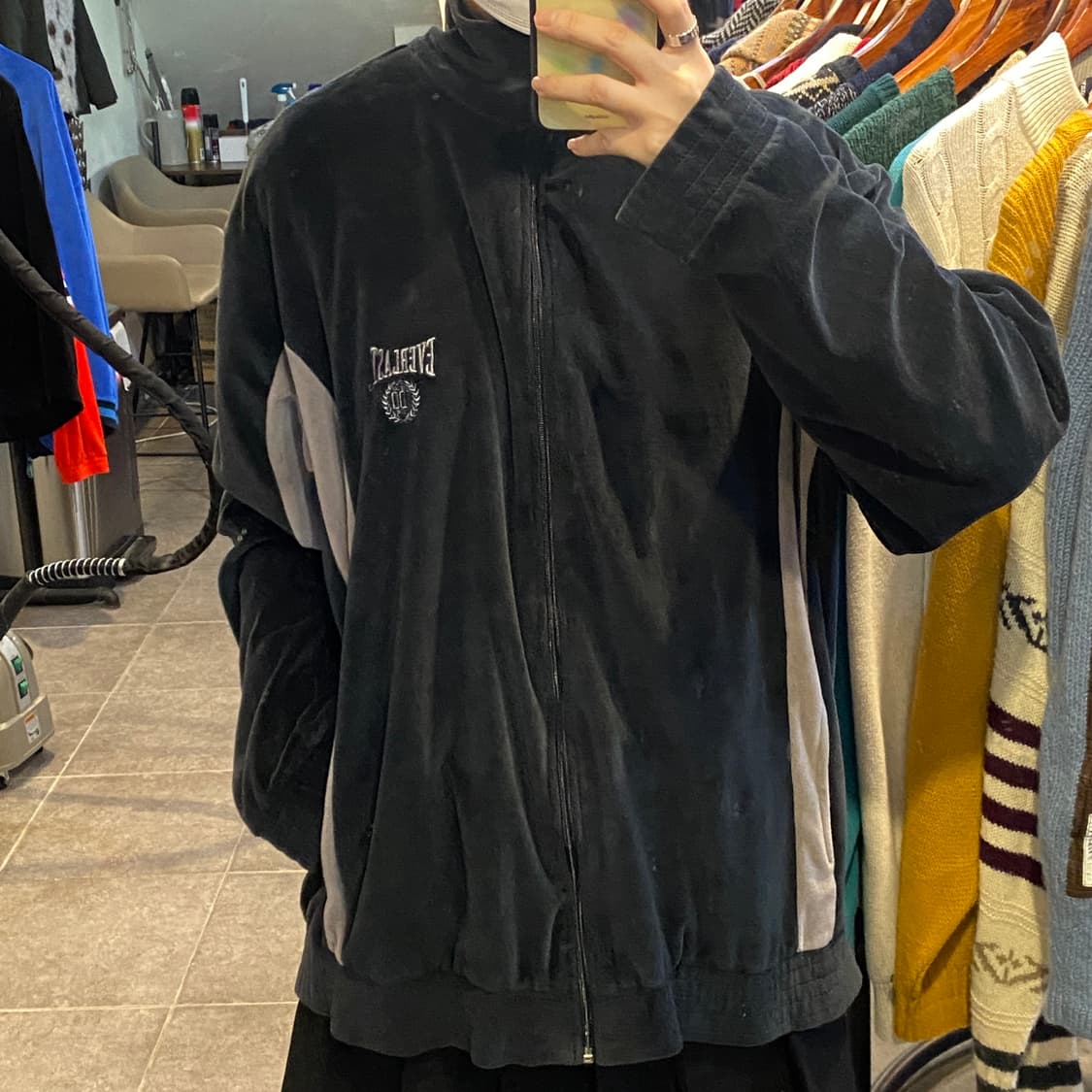 [NO.9] EVERLAST 벨벳 져지 상품이미지1