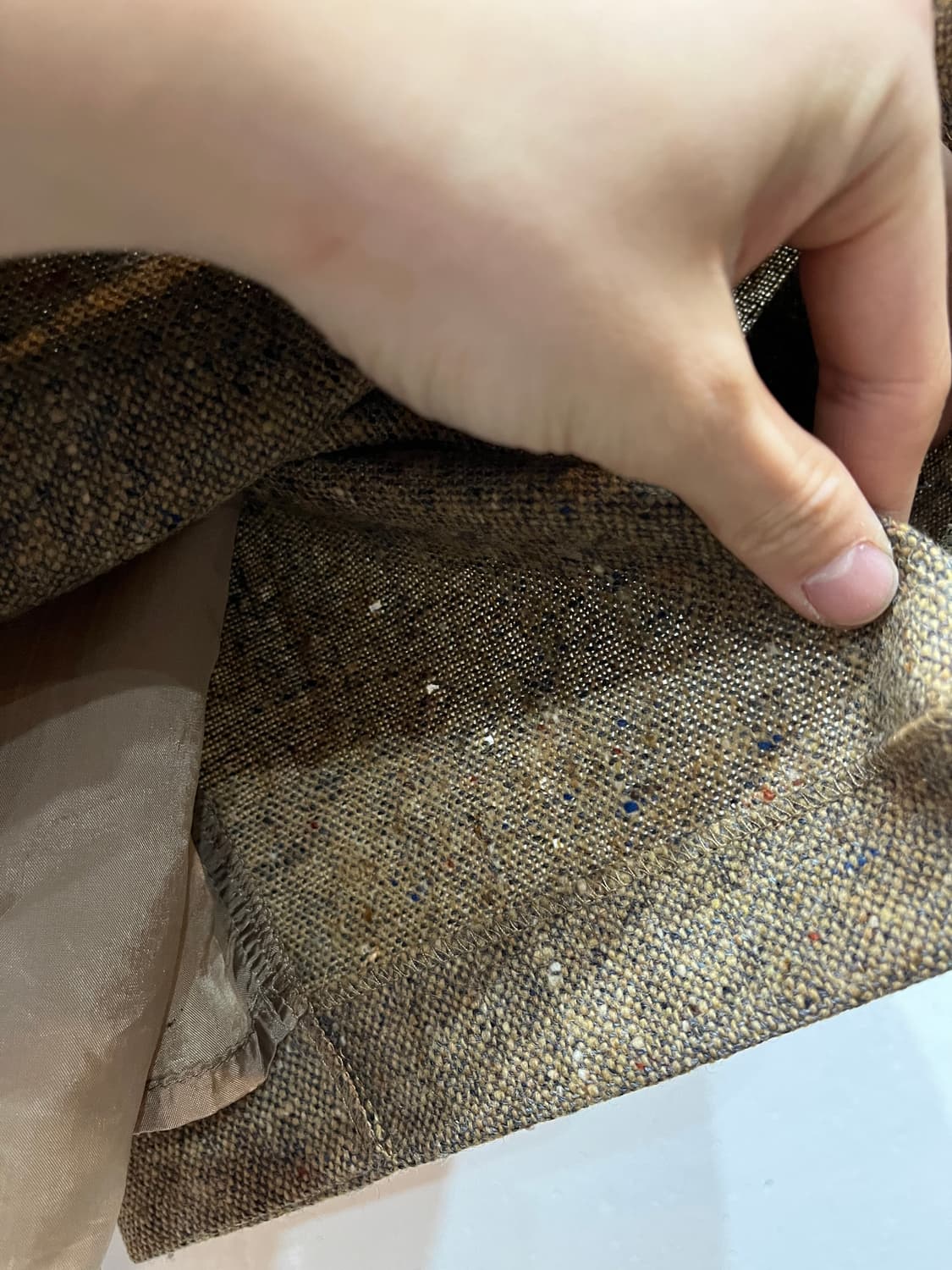 막스마라 퓨어울 트위드 스커트 치마 Made in ITALY 상품이미지8