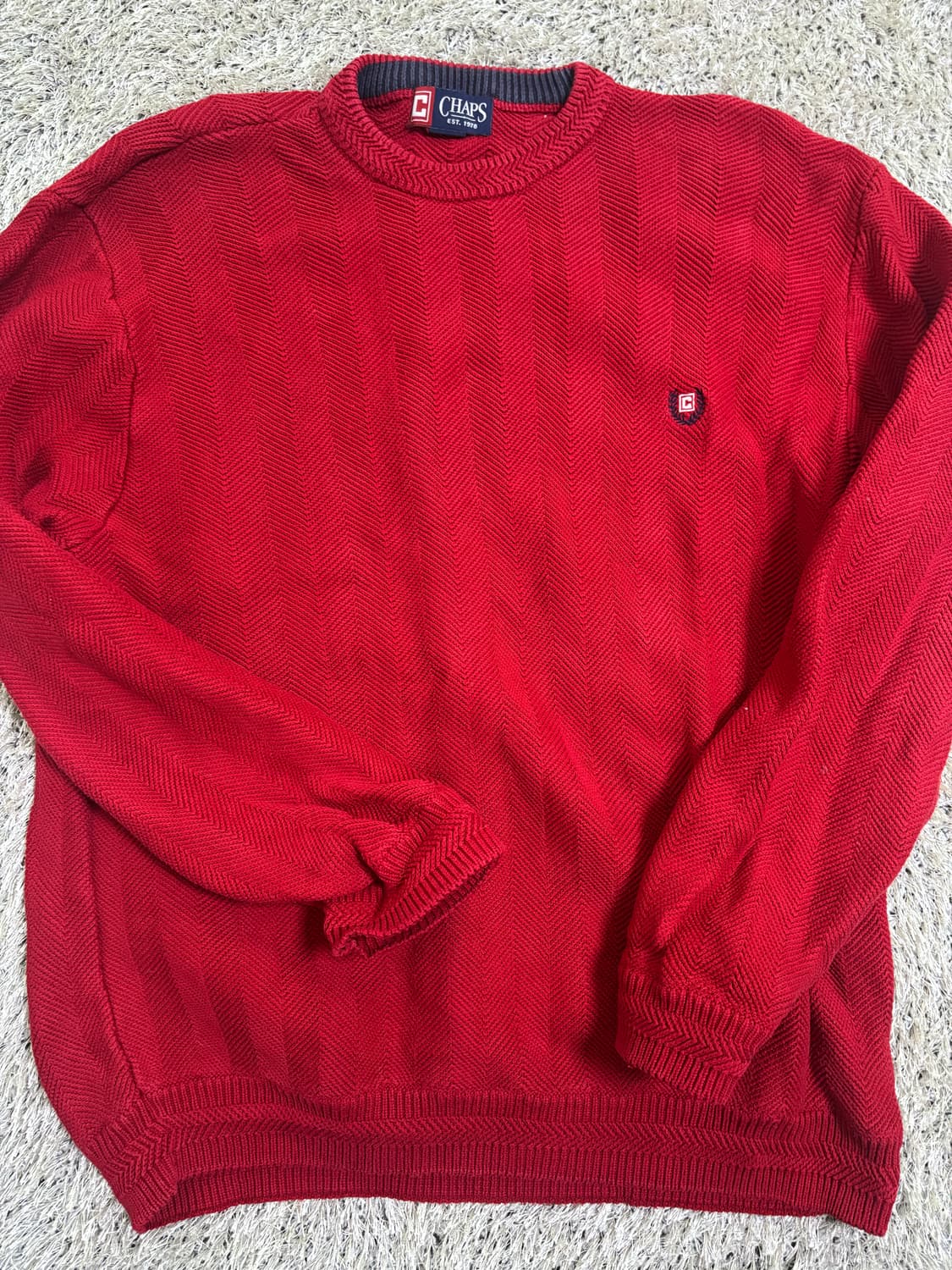 일본판 CHAPS 랄프로렌 니트 사이즈 105 상품이미지1