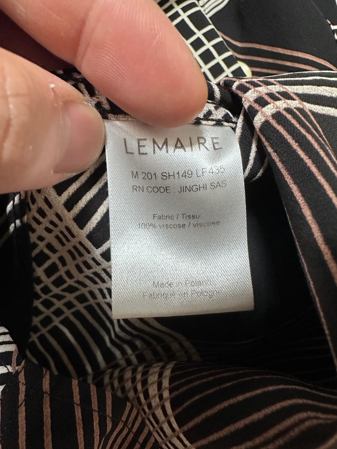 [52]르메르 마카롱 컨버터블 반팔 셔츠 상품이미지9