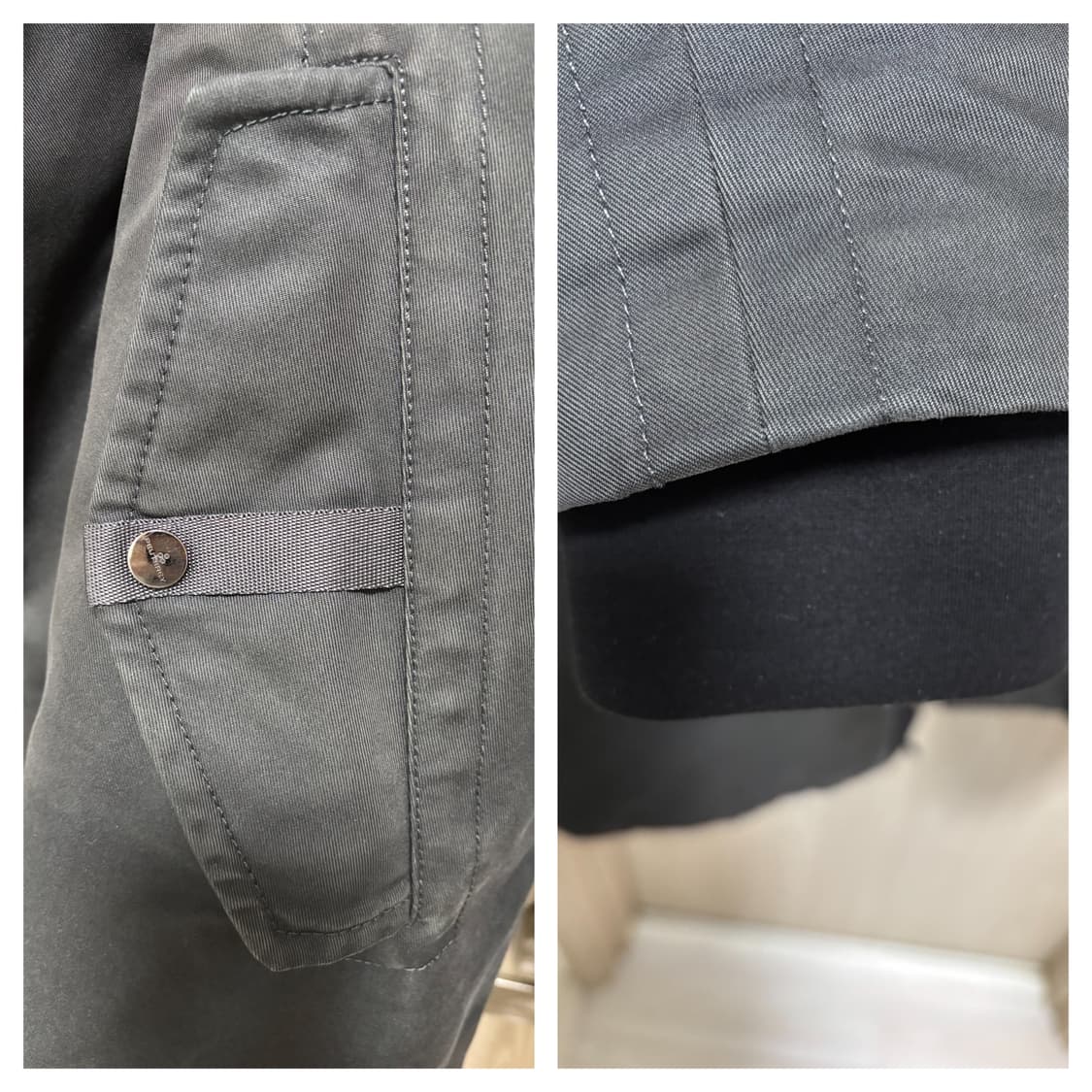 PEUTEREY 페트레이 KASA 다운 퍼 패딩코트L/차콜그레이 상품이미지6