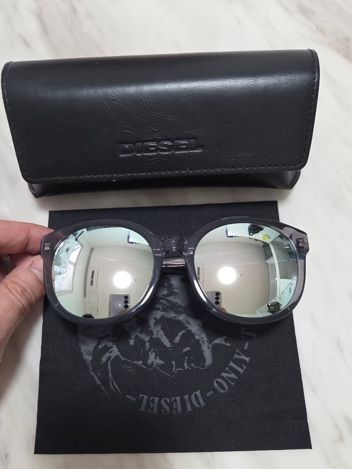디젤 미러 선글라스 새제품 상품이미지8