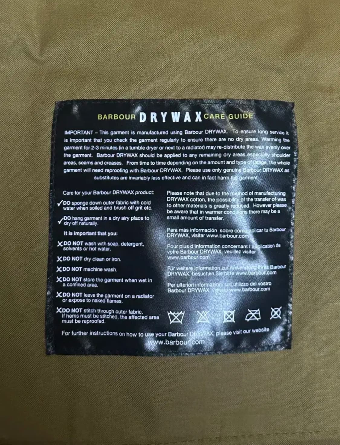 바버 헤리티지 드라이왁스 후드 코트(여성용) S사이즈 상품이미지2