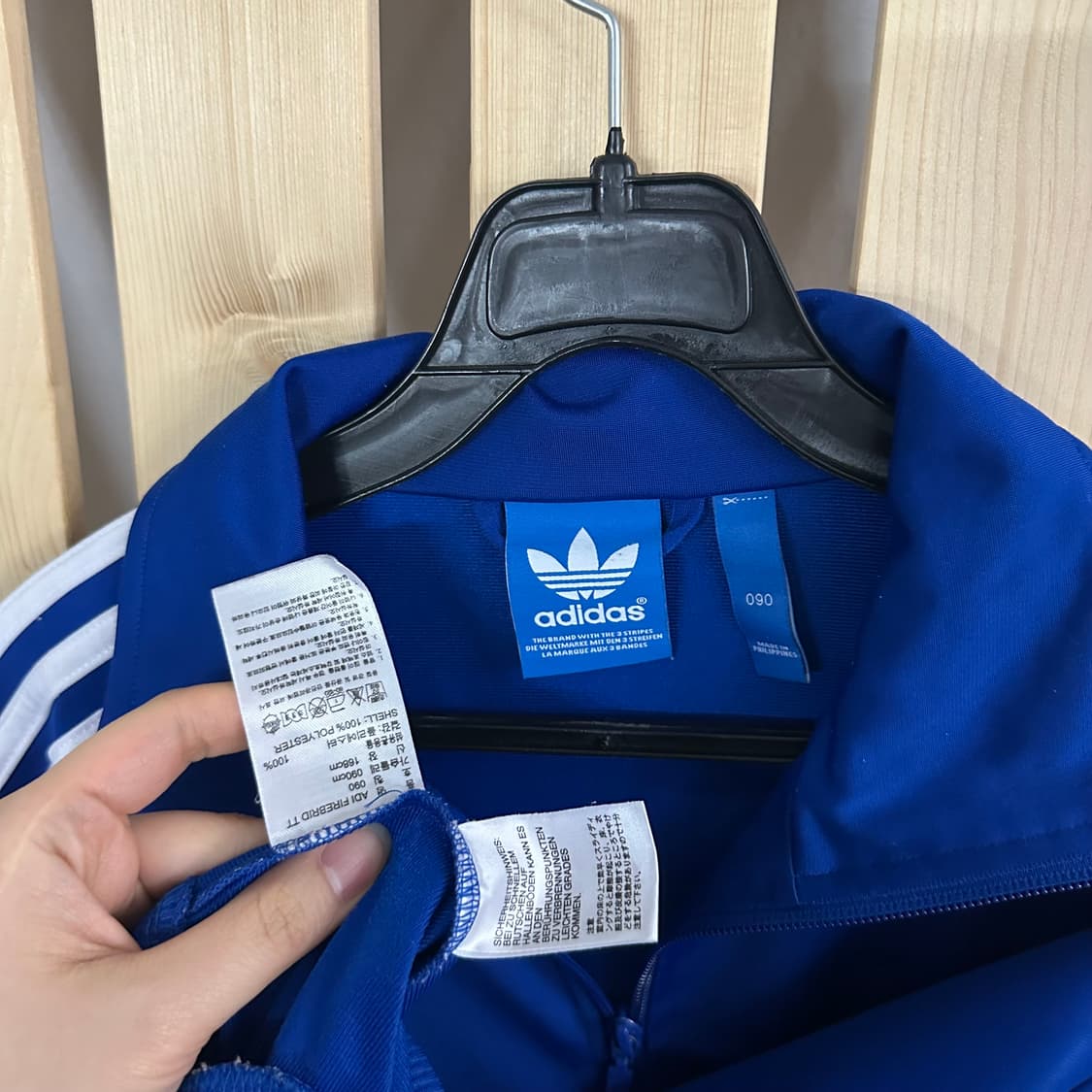 (M) 아디다스 블루 파이어버드 져지 트랙탑 상품이미지5