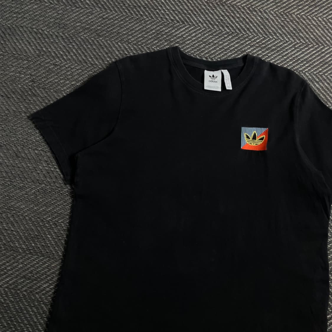 00s 아디다스 파이어버드 다이아고날 엠브로이더리 반팔 o 4373 상품이미지3
