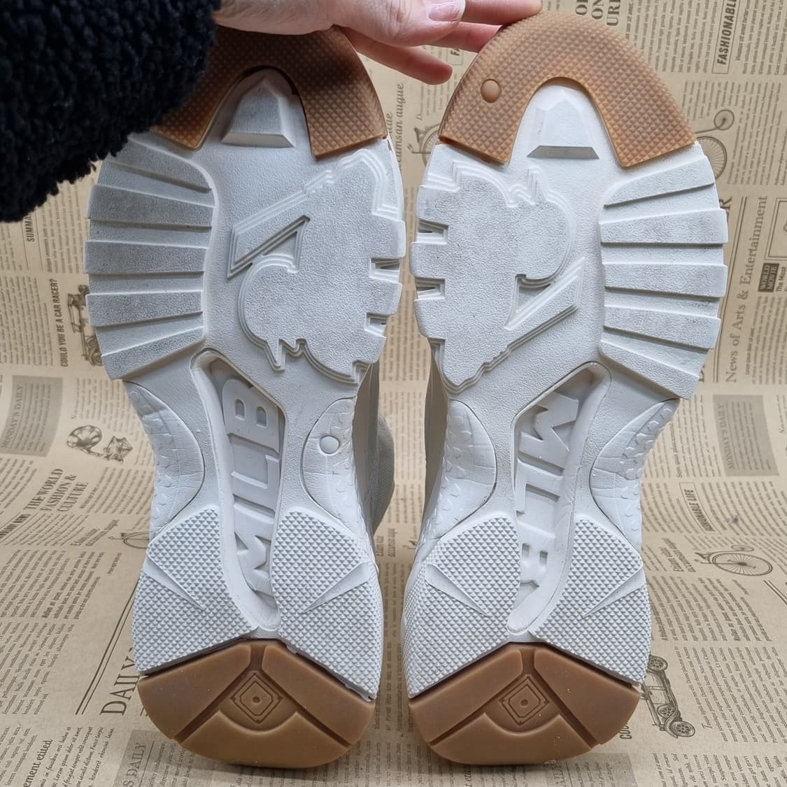 MLB 양키스 하이탑 스니커즈 화이트 280 상품이미지3