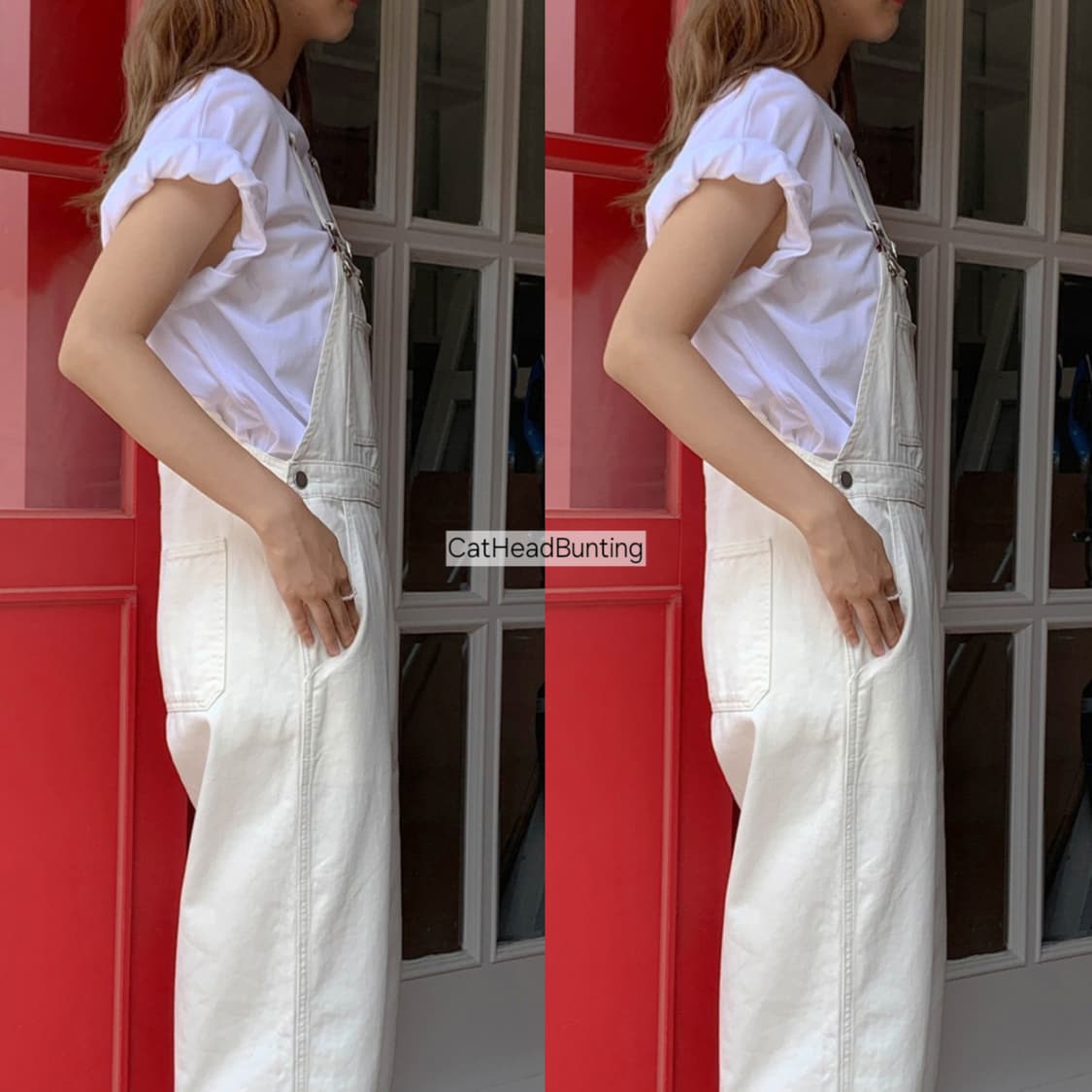 프롬비기닝 오버롤 멜빵 팬츠 상품이미지6