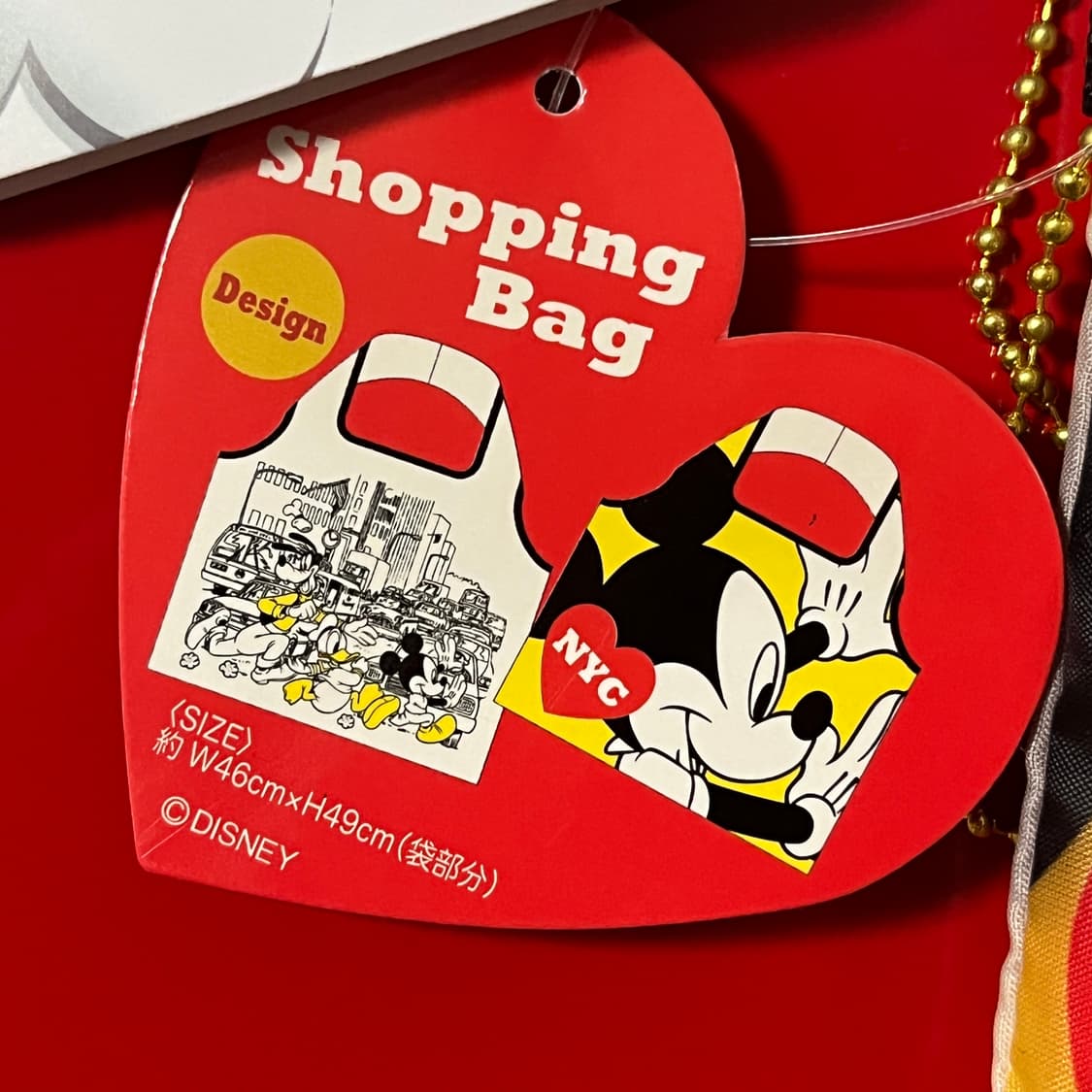 도쿄디즈니 디즈니에코백 장바구니 2종 상품이미지5
