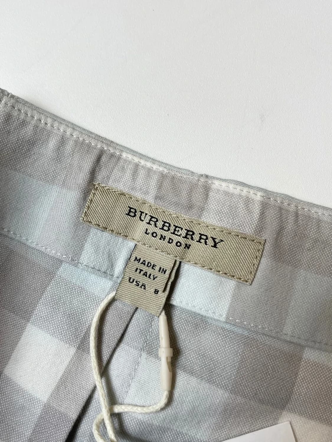 버버리 00's 체크 플리츠 스커트 PN9547 상품이미지5