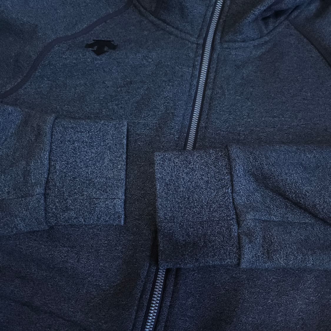 데상트 기모 져지 집업 95-100 트랙탑 상품이미지8