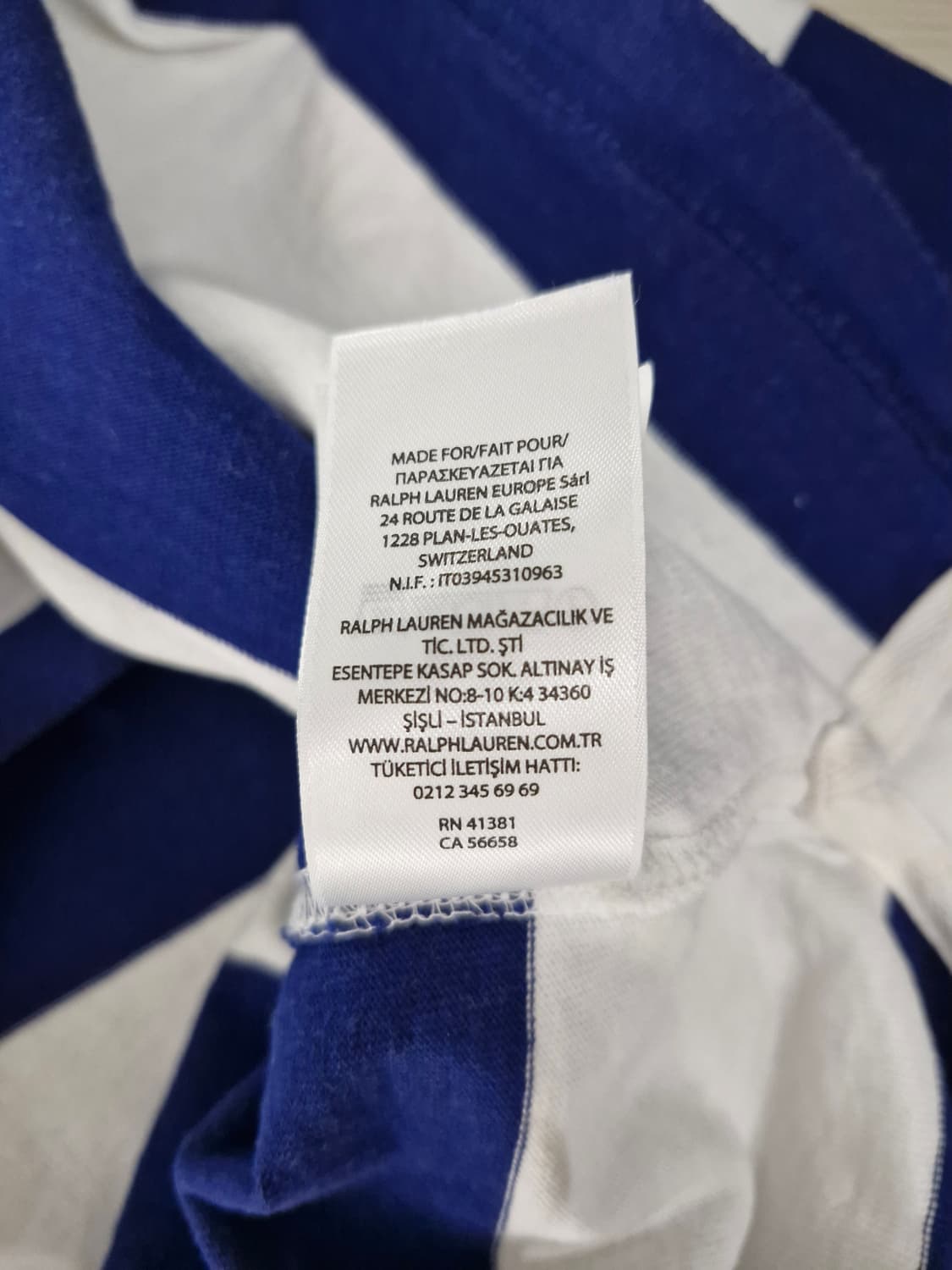 폴로랄프로렌 크롭 럭비티셔츠 M 상품이미지8