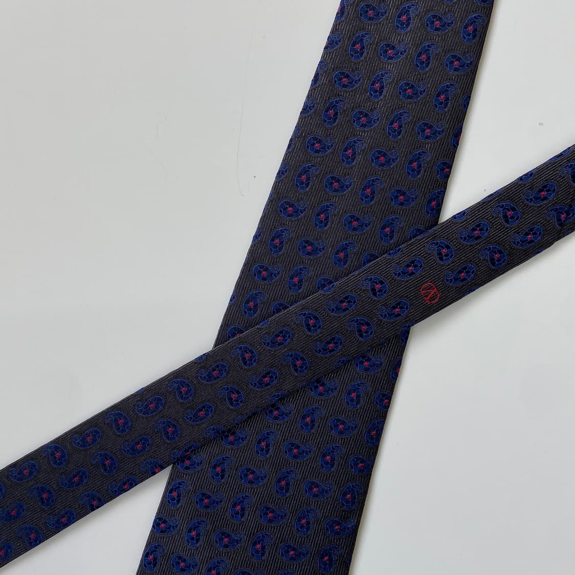 발렌티노(Valentino Garavani) 심플로고 정품 명품넥타이 상품이미지4