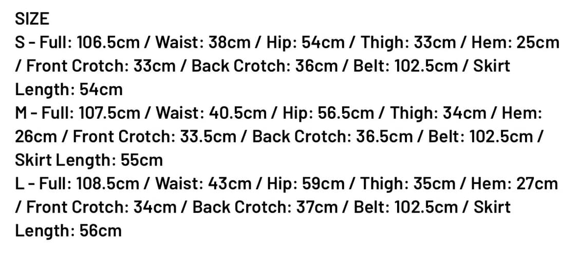 EE nouvmaree 벨티드포켓레이어드스커트팬츠 상품이미지2