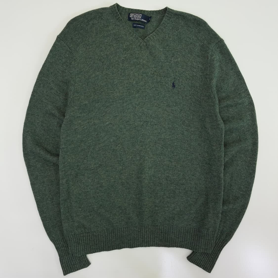 Polo 폴로 랄프로렌 램스울 카키 니트 상품이미지1